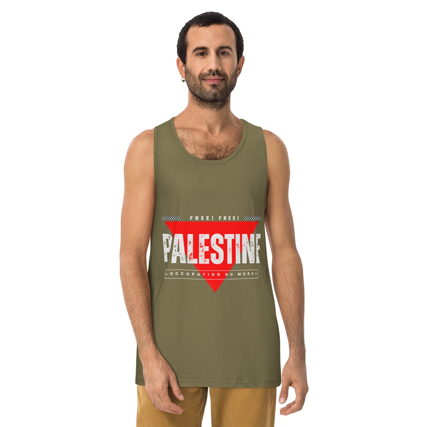 Men’s premium tank top, Palestine Freedom T-shirt, Free Palestine, Palestine gift