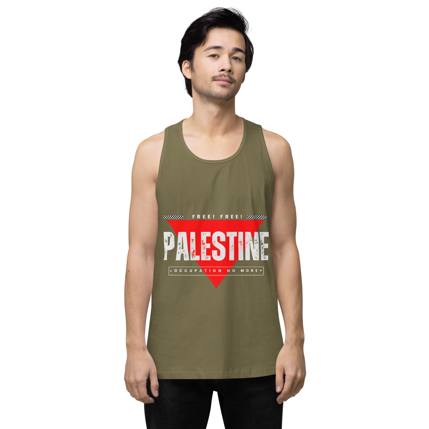 Men’s premium tank top, Palestine Freedom T-shirt, Free Palestine, Palestine gift