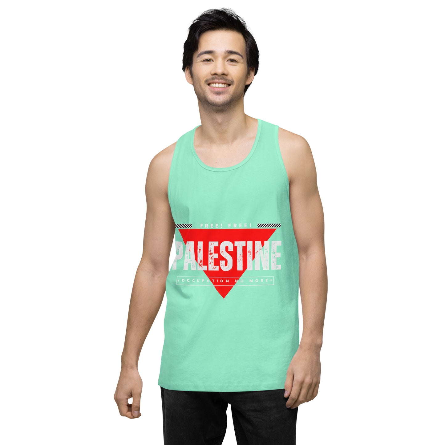 Men’s premium tank top, Palestine Freedom T-shirt, Free Palestine, Palestine gift