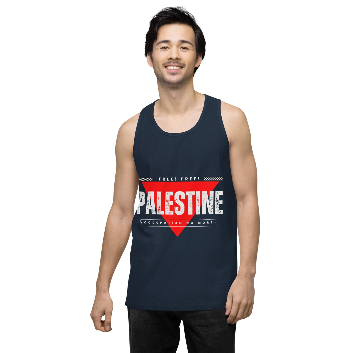 Men’s premium tank top, Palestine Freedom T-shirt, Free Palestine, Palestine gift