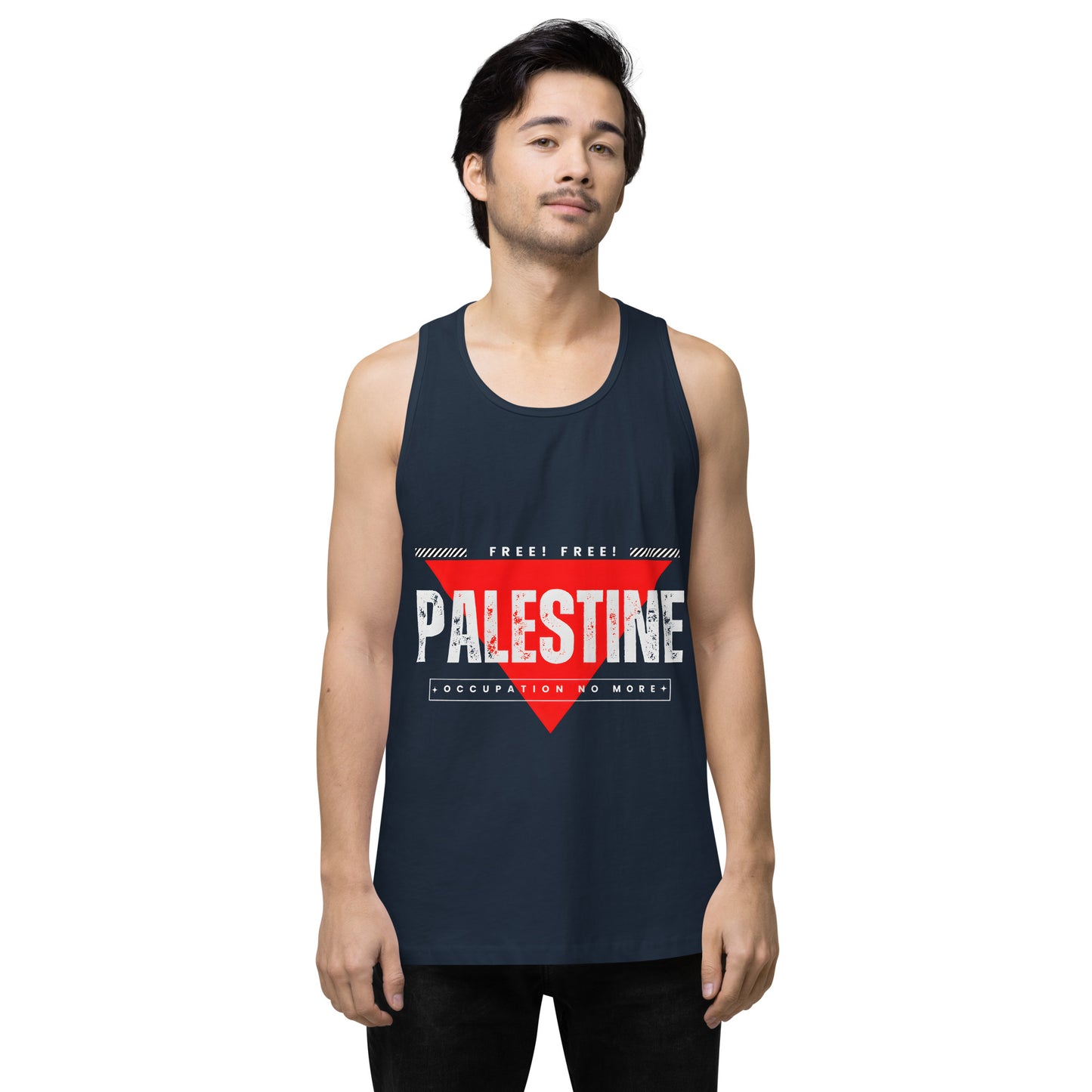 Men’s premium tank top, Palestine Freedom T-shirt, Free Palestine, Palestine gift