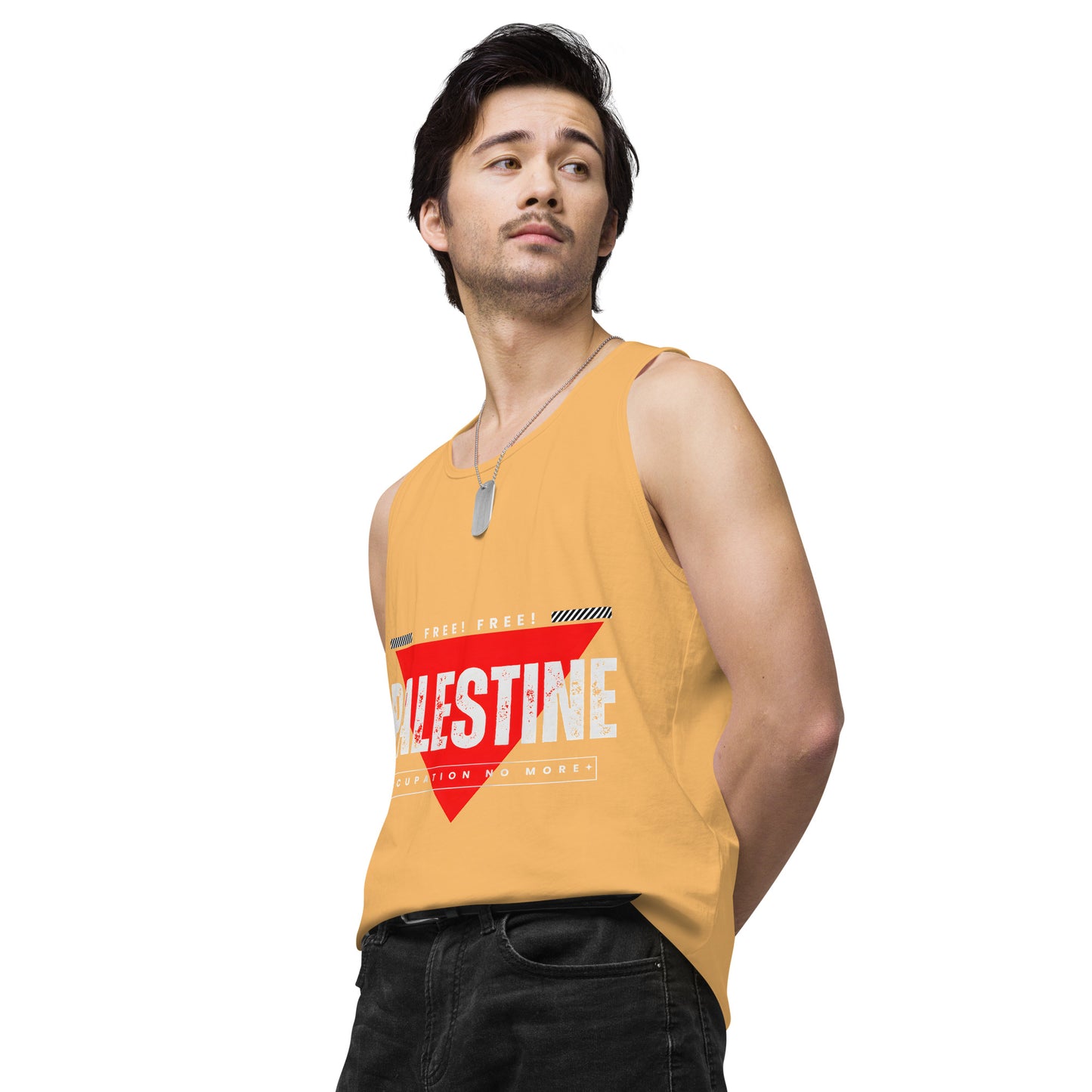 Men’s premium tank top, Palestine Freedom T-shirt, Free Palestine, Palestine gift