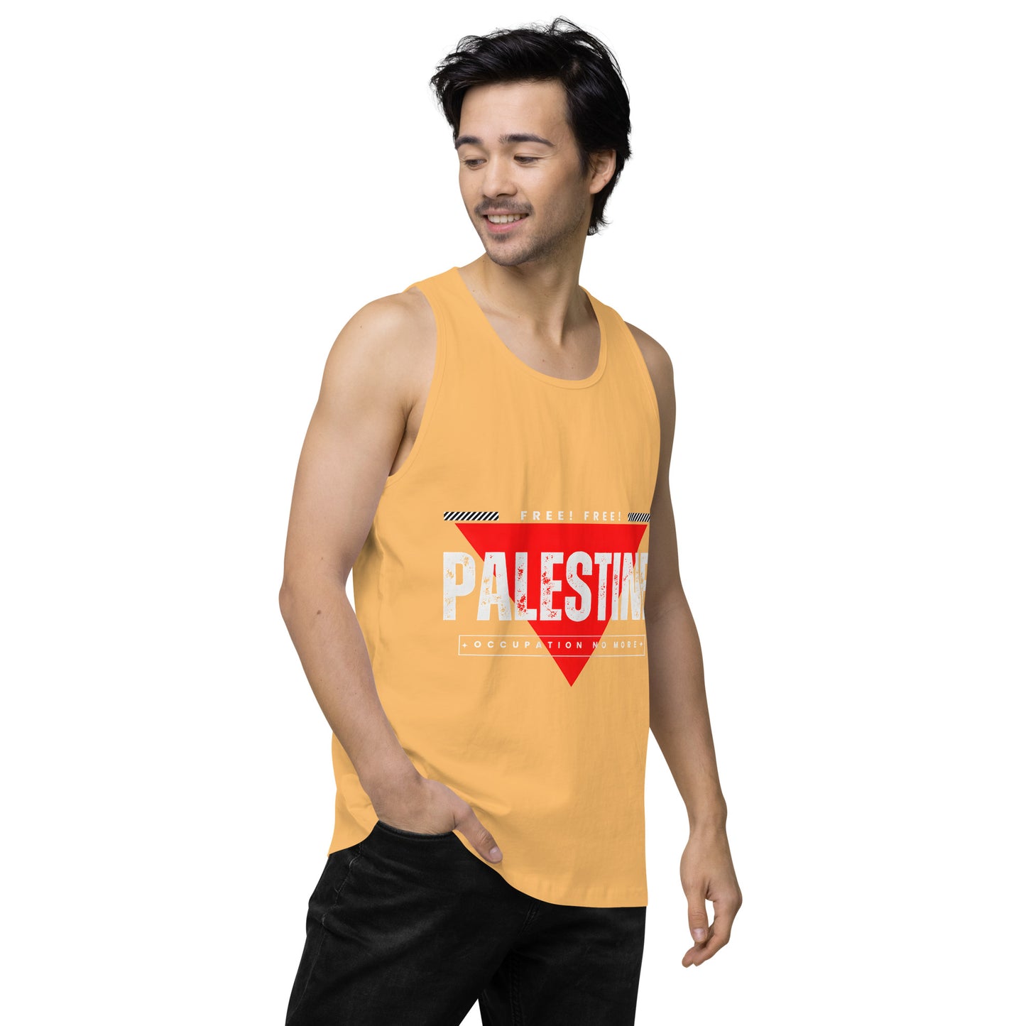 Men’s premium tank top, Palestine Freedom T-shirt, Free Palestine, Palestine gift