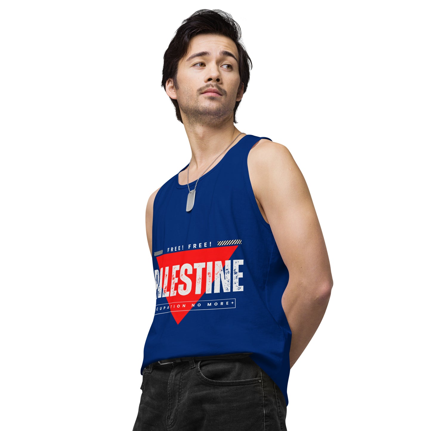 Men’s premium tank top, Palestine Freedom T-shirt, Free Palestine, Palestine gift