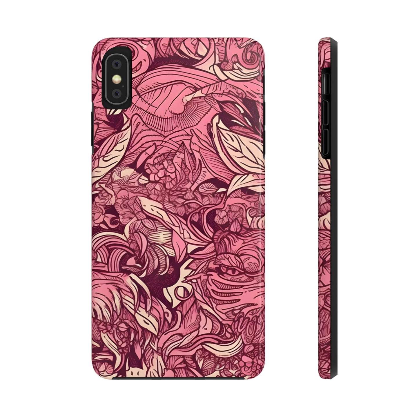 Pink camouflage pattern, Tough Phone Cases, Case-Mate