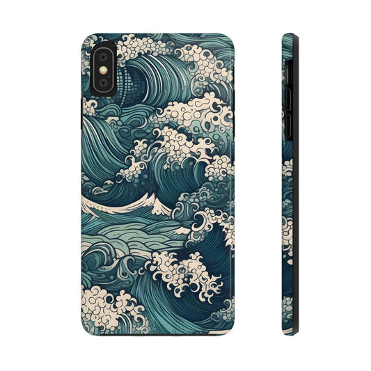 Ocean wave pattern, Tough Phone Cases, Case-Mate