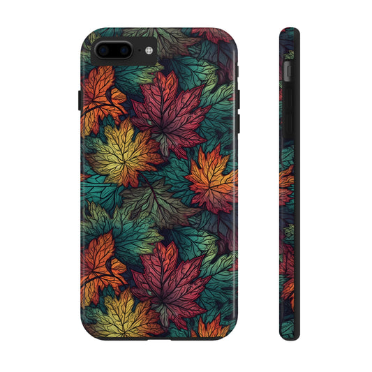 Maple leaf patterns, Fall color, Tough Phone Cases, Case-Mate